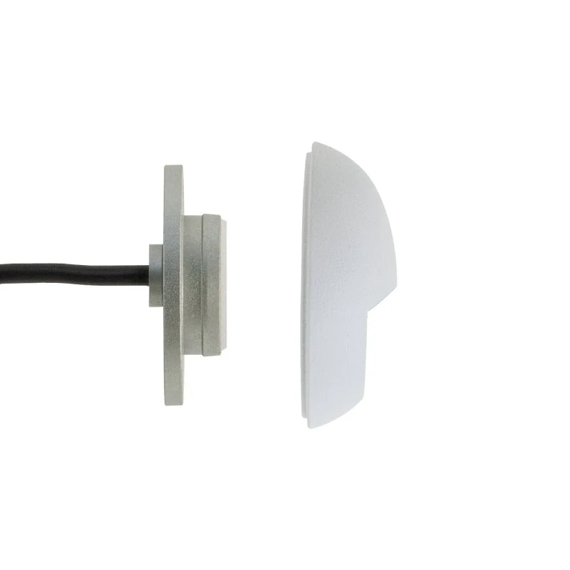 Round Outdoor Dimmable LED Step Light/ Pathway Light Eyelid Trim White TYPE2 3000K, RGB - Image 4