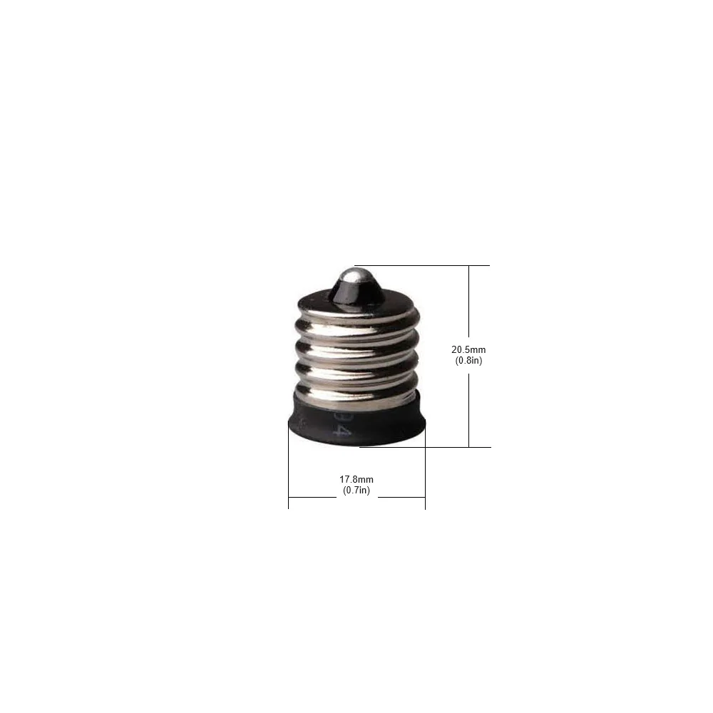 Intermediate Base - E17 to E12 Light Bulbs Adaptor - Image 2