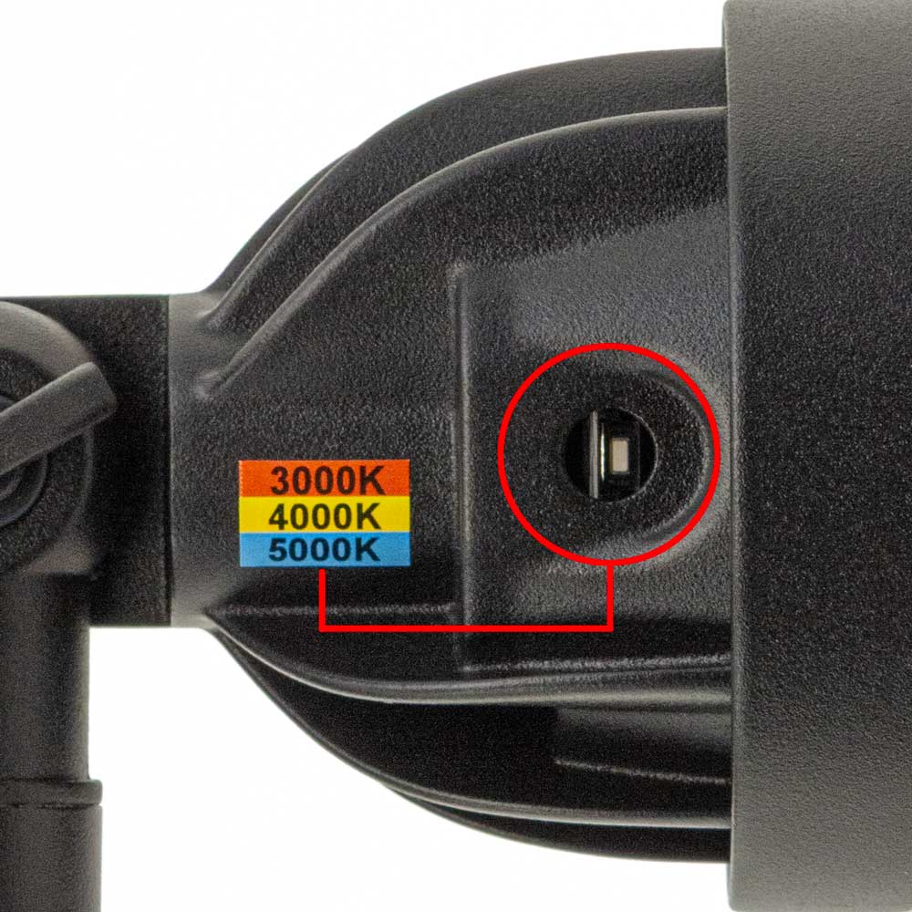 Votatec Landscape Spot Light – 3CCT Adjustable VO-GDW8-3WAY-12-SP 12V 8W CCT(3K, 4K, 5K) - Image 3