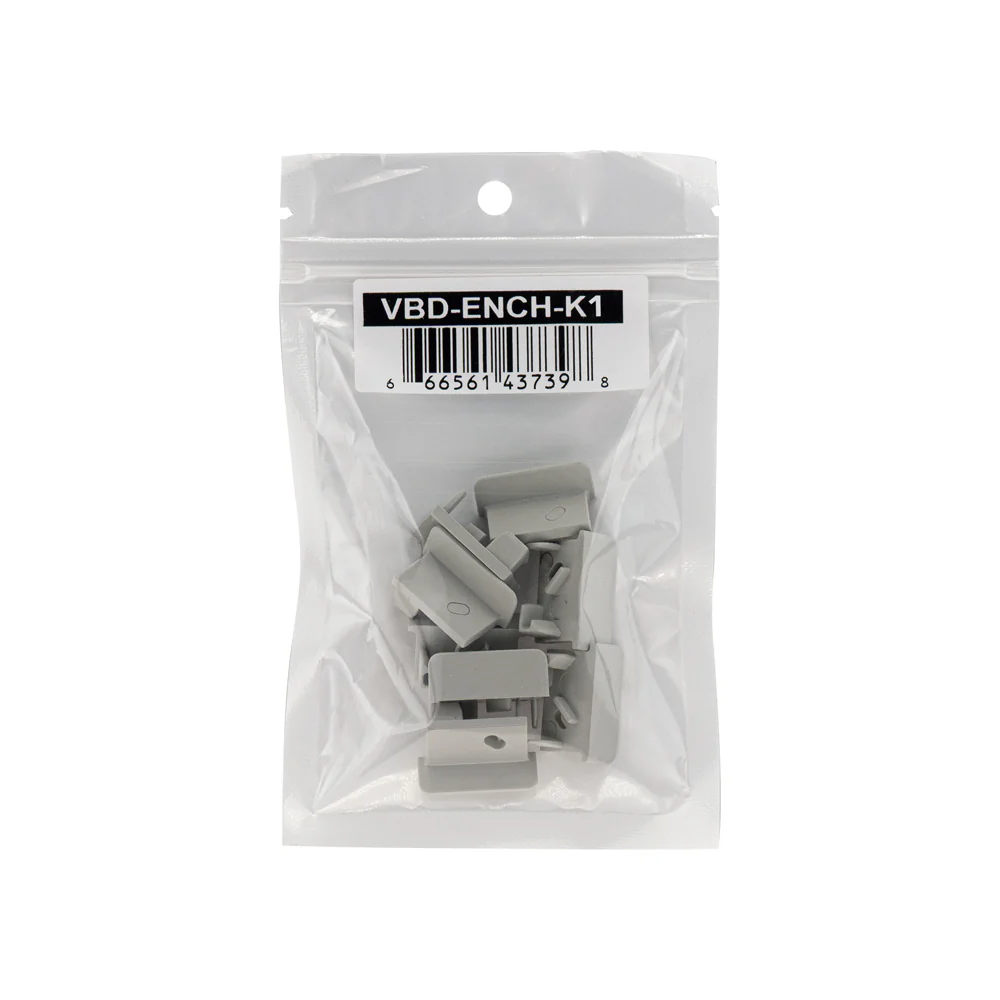 LED Channel Endcaps - Type 105 (4 Pairs) - Image 2