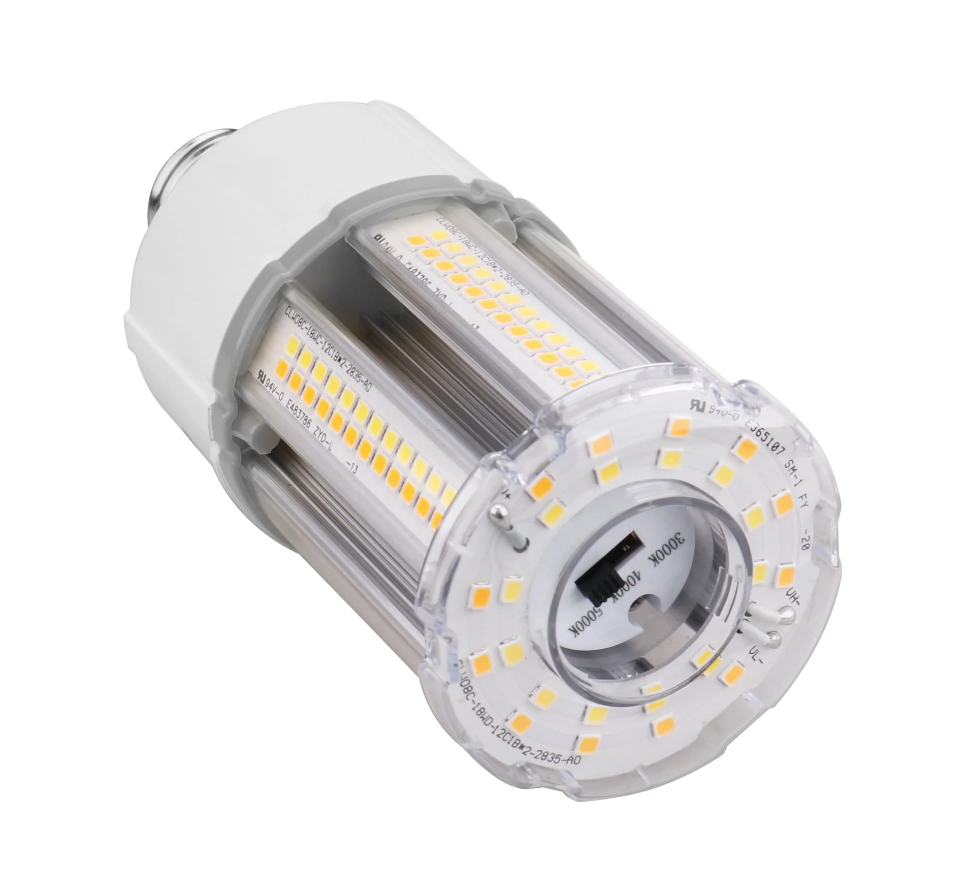 Votatec LED Corn Light – CCT Adjustable AST-CLW08C-018WBCA1-CA50K 100-277V 18W CCT(3K, 4K, 5K) - Image 2