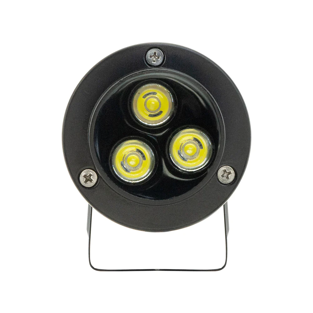 LED Landscaping Light 3 x 1W Spot Light, 12V 3W 6000K(Cool White) - Image 4