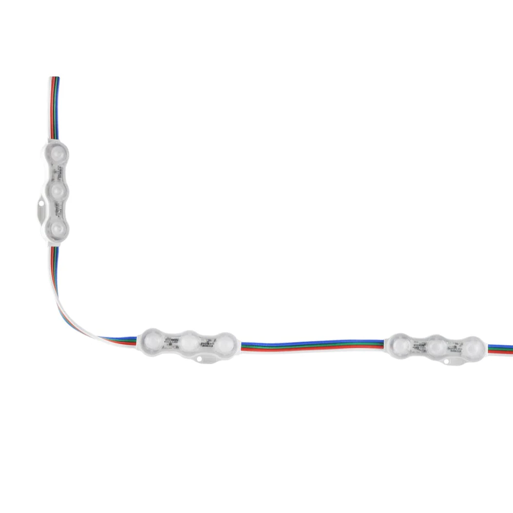 LED Backlight for sign, 5050 12V 3 LEDs, RGB ( Pack of 50 ) - Image 5