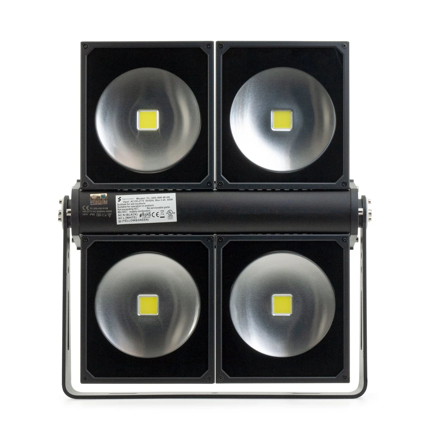 FL-300-AW-W LED Outdoor Flood Light, 120-277V 300W 5000K(Daylight) - Image 6