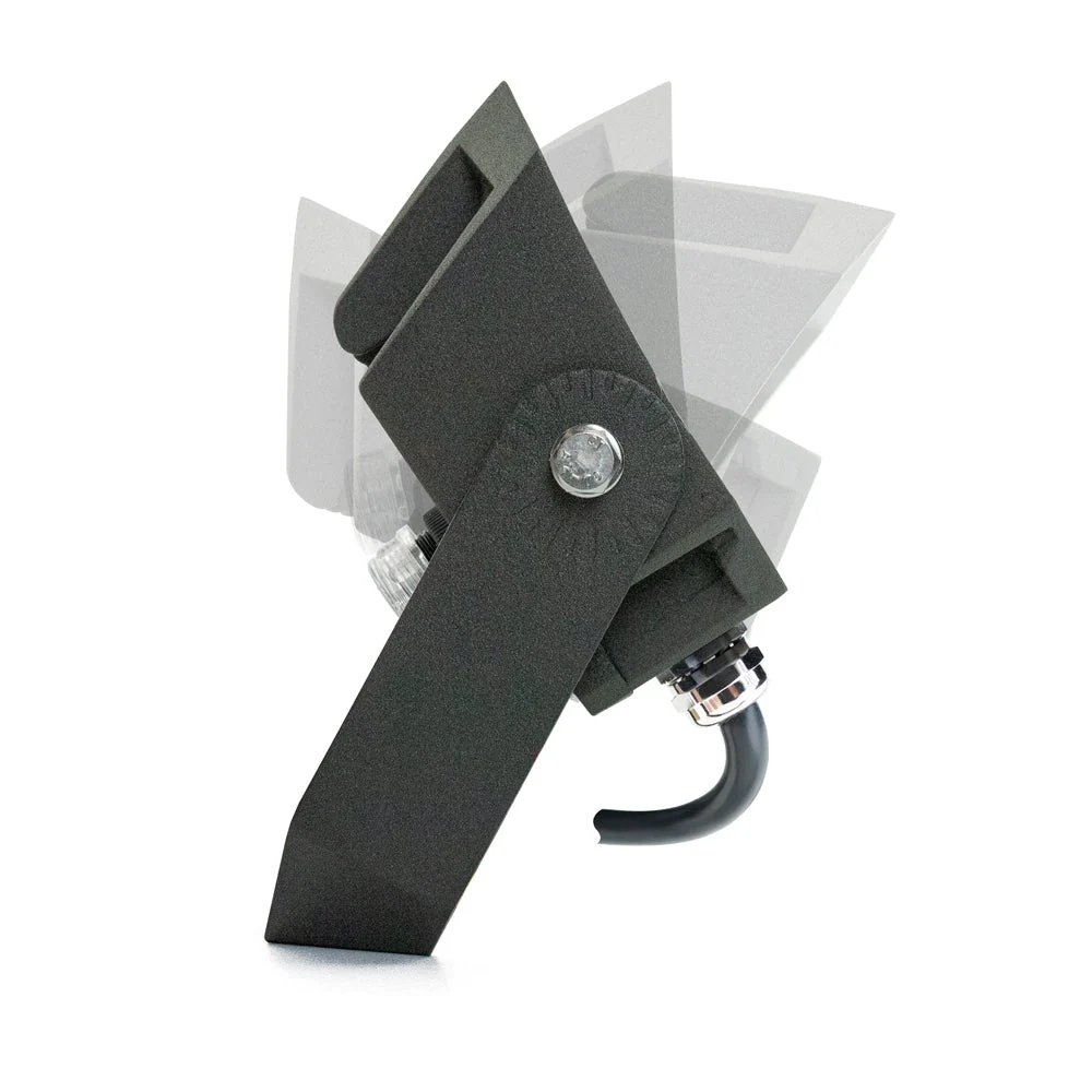 TS-FL0803-30W-80x110-D LED Outdoor Flood Light Dimmable With Photocell, 120V 30W 5000K(Daylight) - Image 4