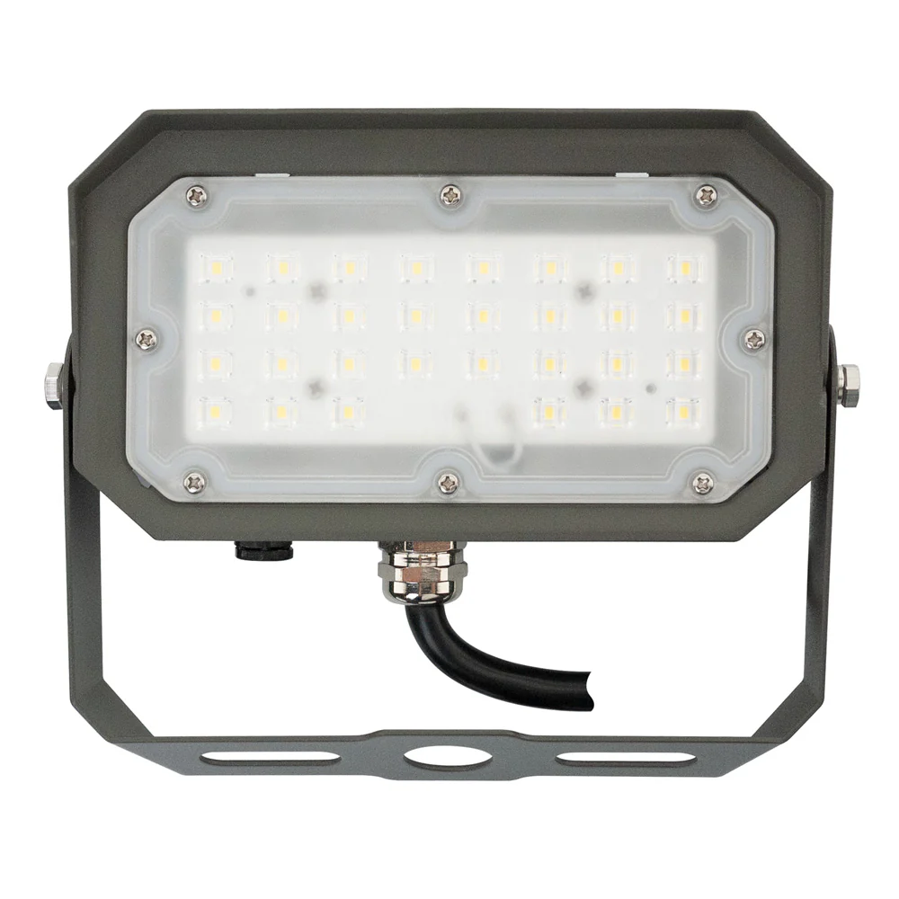 TS-FL0803-30W-80x110-D LED Outdoor Flood Light Dimmable With Photocell, 120V 30W 5000K(Daylight) - Image 5