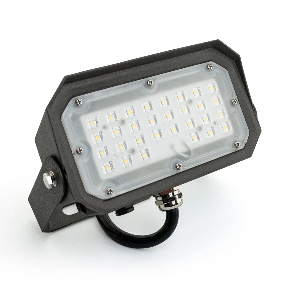 TS-FL0803-30W-80x110-D LED Outdoor Flood Light Dimmable With Photocell, 120V 30W 5000K(Daylight) - Image 6