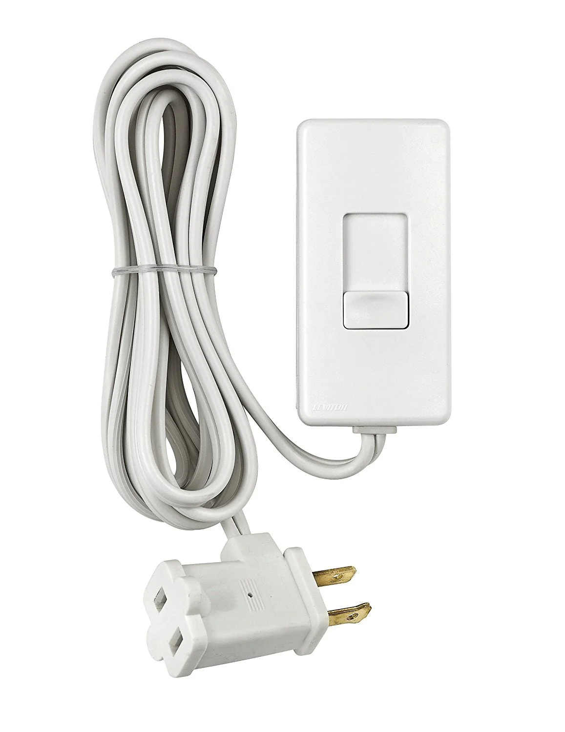 Leviton TBL03-10W 150 Watt Tabletop Slide Control Lamp Dimmer White