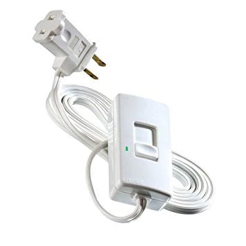 Leviton TBL03-10W 150 Watt Tabletop Slide Control Lamp Dimmer White - Image 2