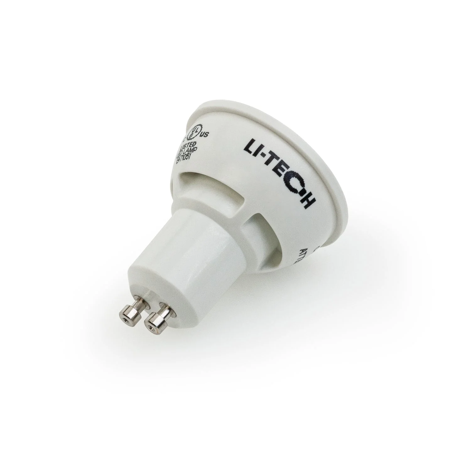 Li-Tech GU10 LED Bulb, 120V 6.5W Equivalent 50W 4000K(Natural White) - Image 2