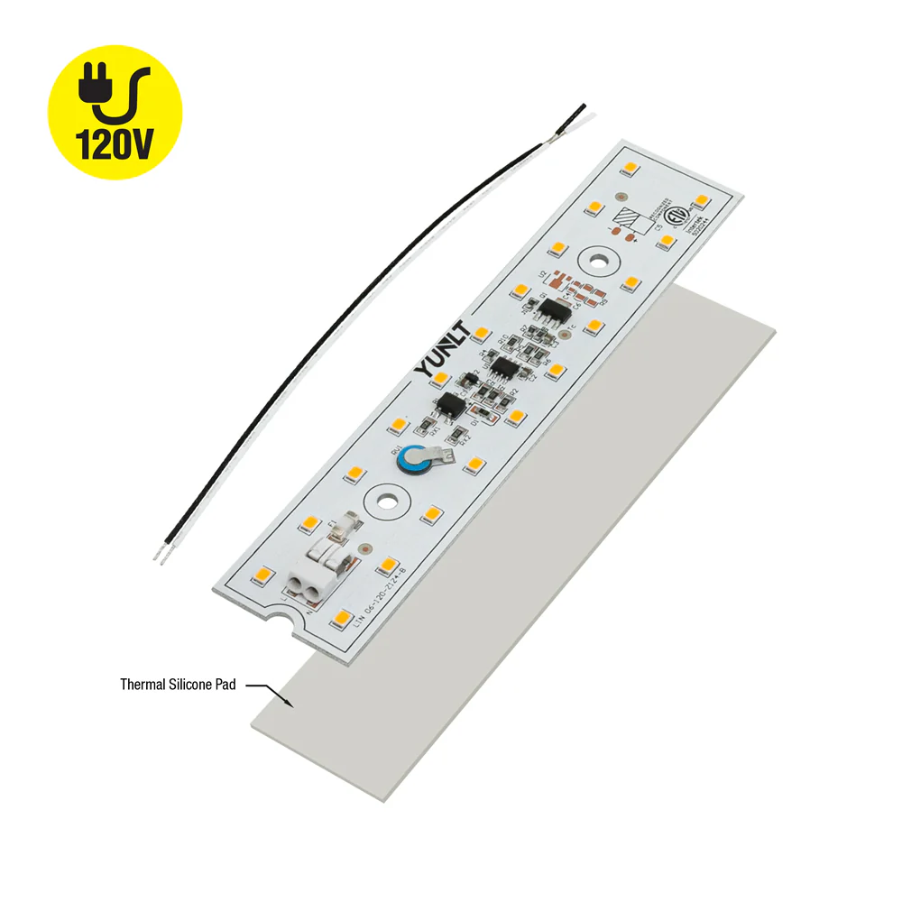 6 inch Linear LED Module Driverless Engine LIN 06-012W-930-120-S3-Z1B, 120V 12W 3000K(Warm White) - Image 5