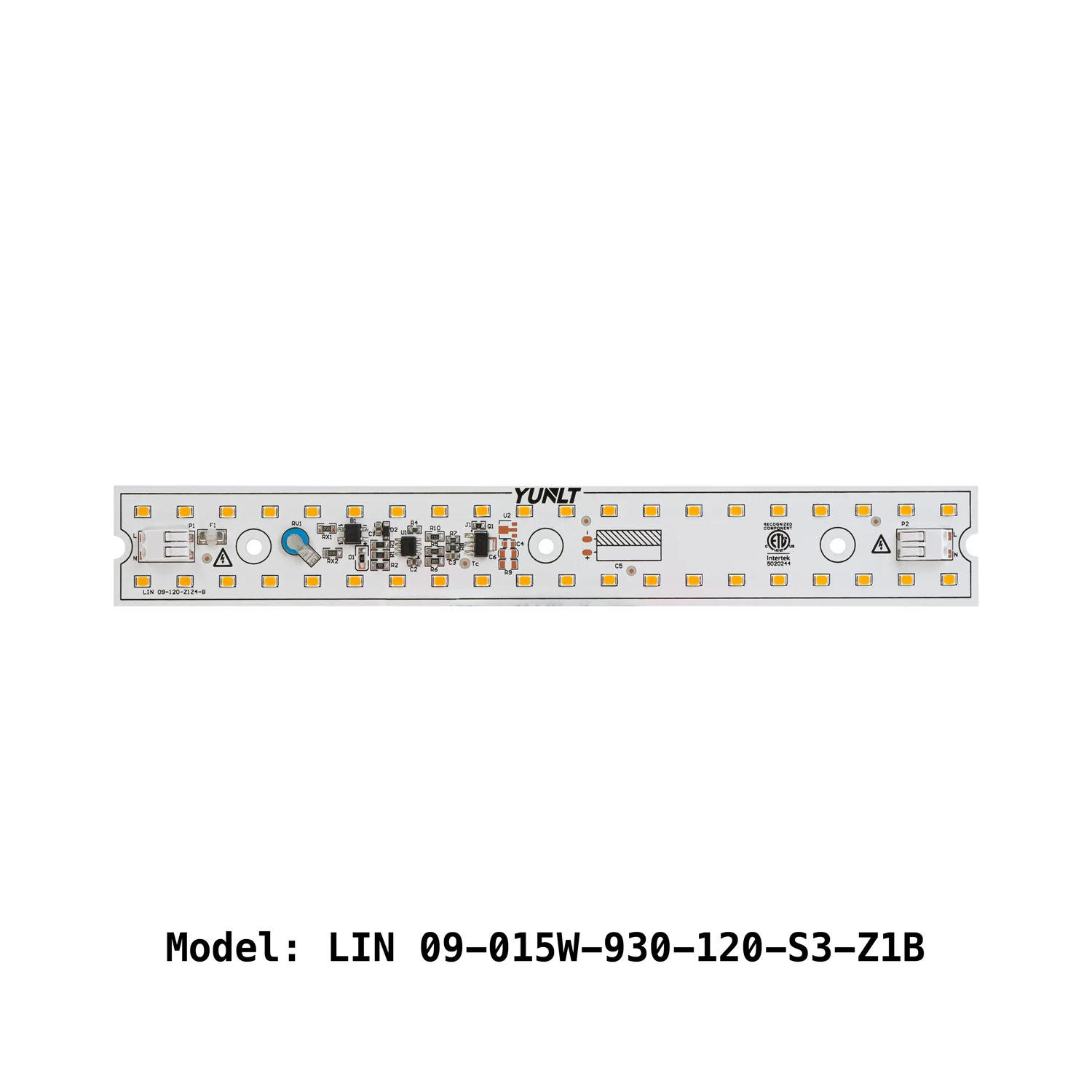 9 inch Linear LED Module Driverless Engine LIN 09-015W-930-120-S3-Z1B, 120V 15W 3000K(Warm White) - Image 3