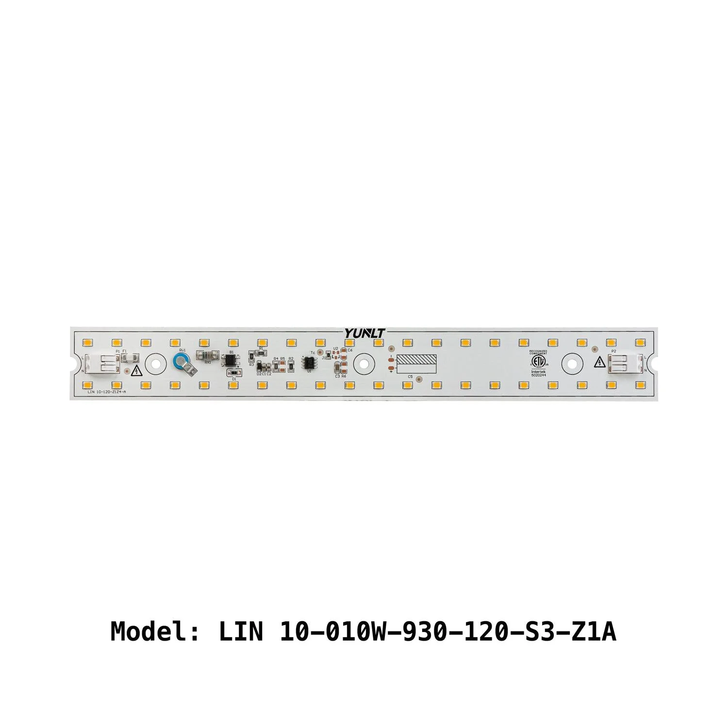 10 inch Linear LED Module Driverless Engine LIN 10-010W-930-120-S3-Z1A, 120V 10W 3000K(Warm White) - Image 2