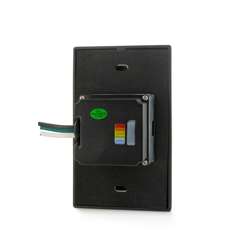 LSD-5CCTBK Horizontal and Vertical Orientation Black LED Step Light 120V, 2W, Adjustable 5CCT(2.7K, 3K, 3.5K, 4K, 5K) - Image 3