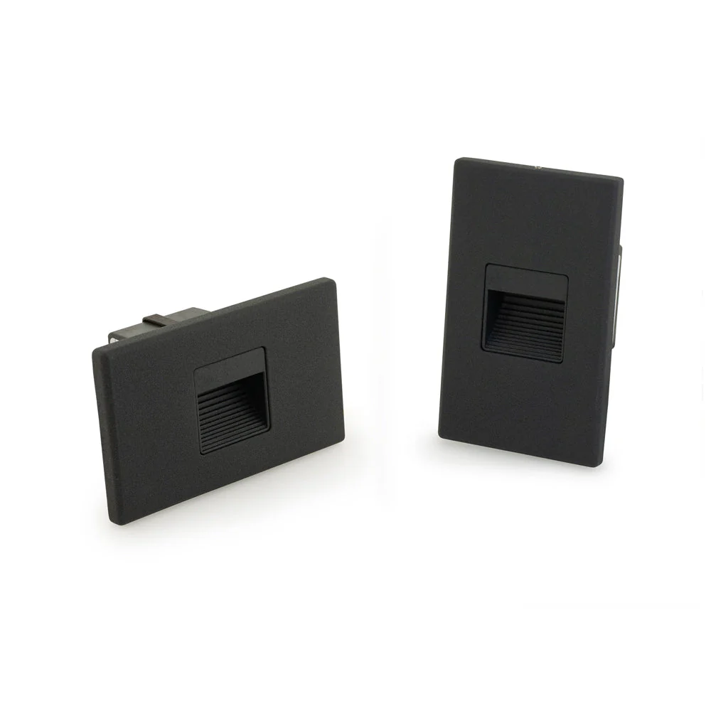 LSD-5CCTBK Horizontal and Vertical Orientation Black LED Step Light 120V, 2W, Adjustable 5CCT(2.7K, 3K, 3.5K, 4K, 5K) - Image 7
