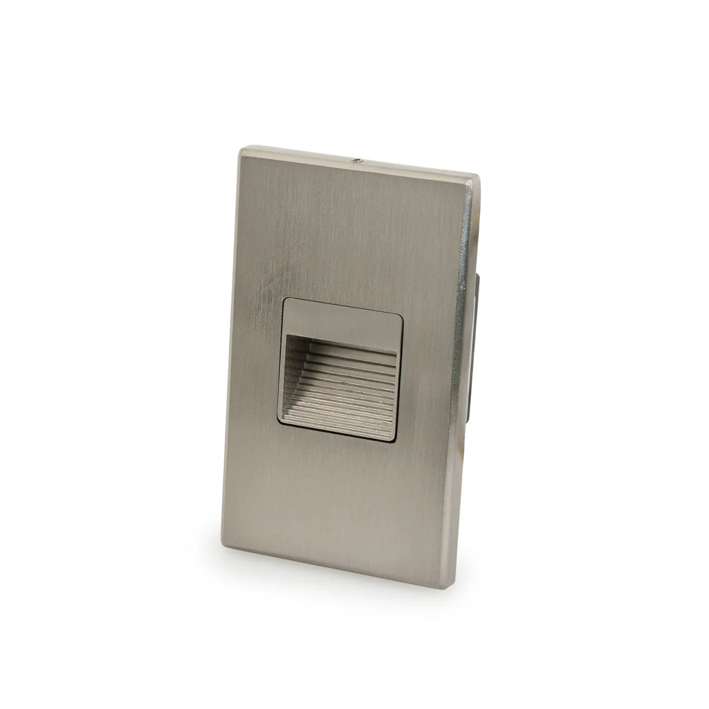 LSD-5CCTBN  Horizontal and Vertical Orientation Brushed Nickel LED Step Light 120V, 2W, Adjustable 5CCT(2.7K, 3K, 3.5K, 4K, 5K) - Image 4