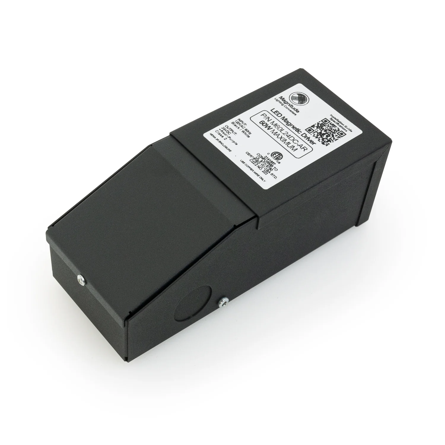 Magnitude Magnetic M60L 24DC-AR Dimmable Constant Voltage LED Driver, 24V 60W - Image 6