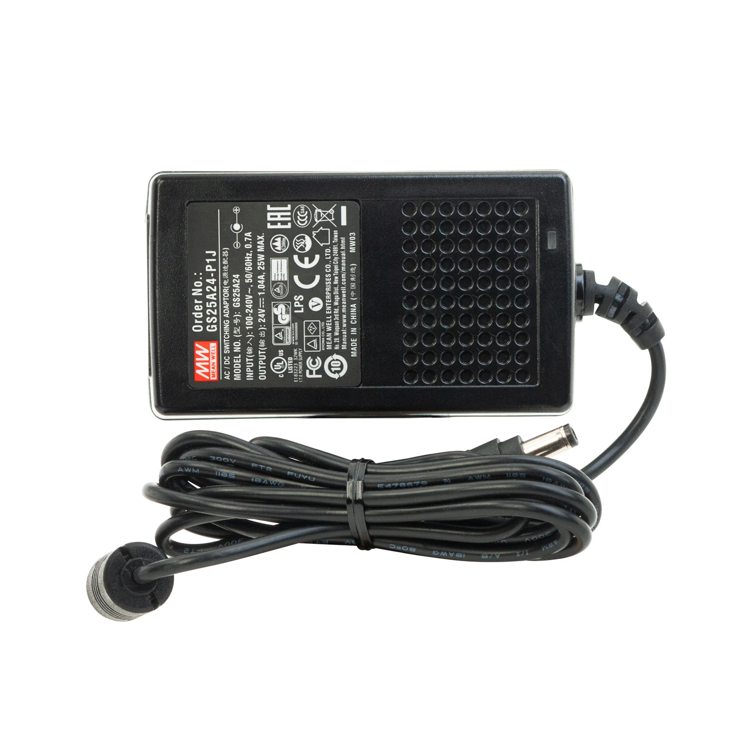 Mean Well GS25A24-P1J Non-Dimmable Plug-In LED Driver, 24V 1.04A 25W - Image 4