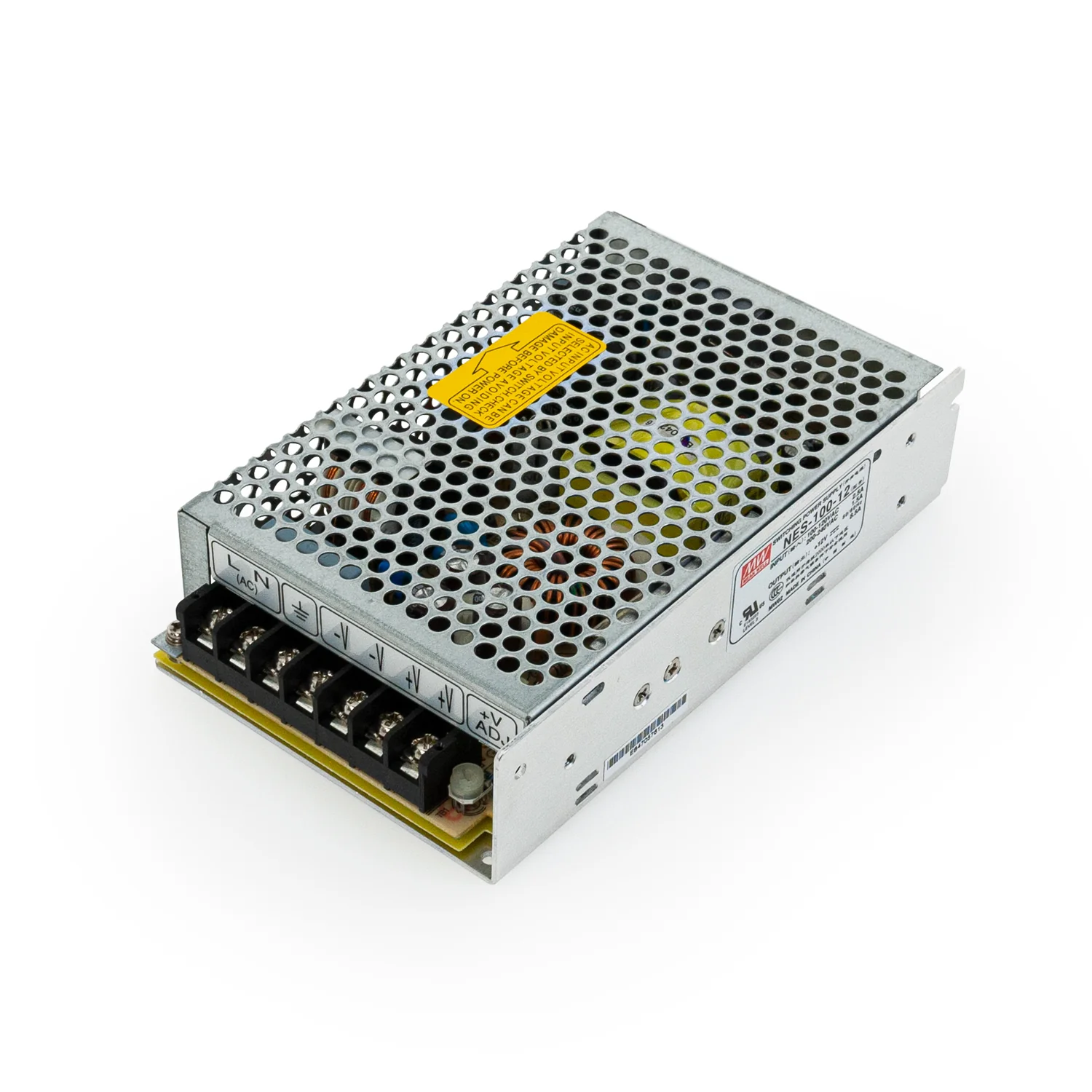 Mean Well NES-100-12 Metal Case Non-Dimmable LED Driver, 12V 8.5A 100W - Image 4