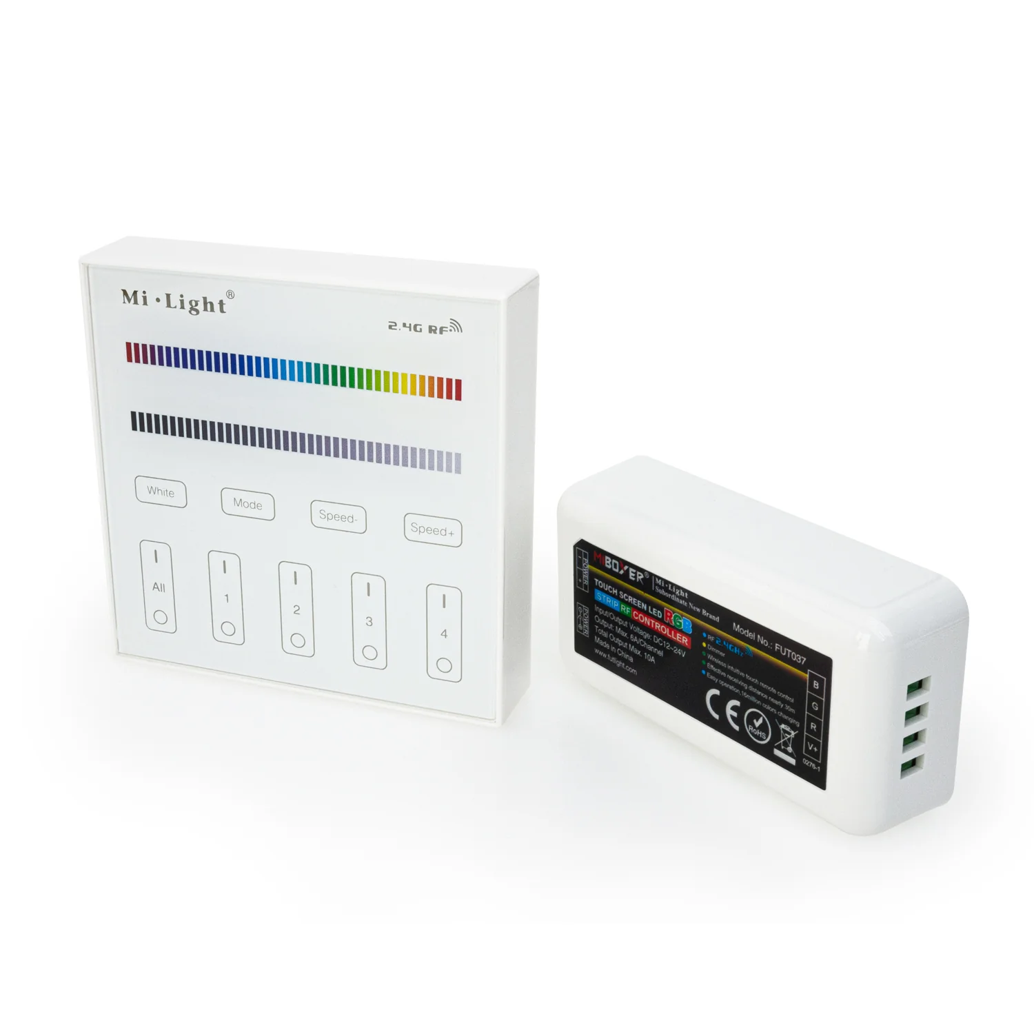 Mi-Light B3 4-Zone RGB RGBW Smart Touch Panel Remote Controller - Image 8
