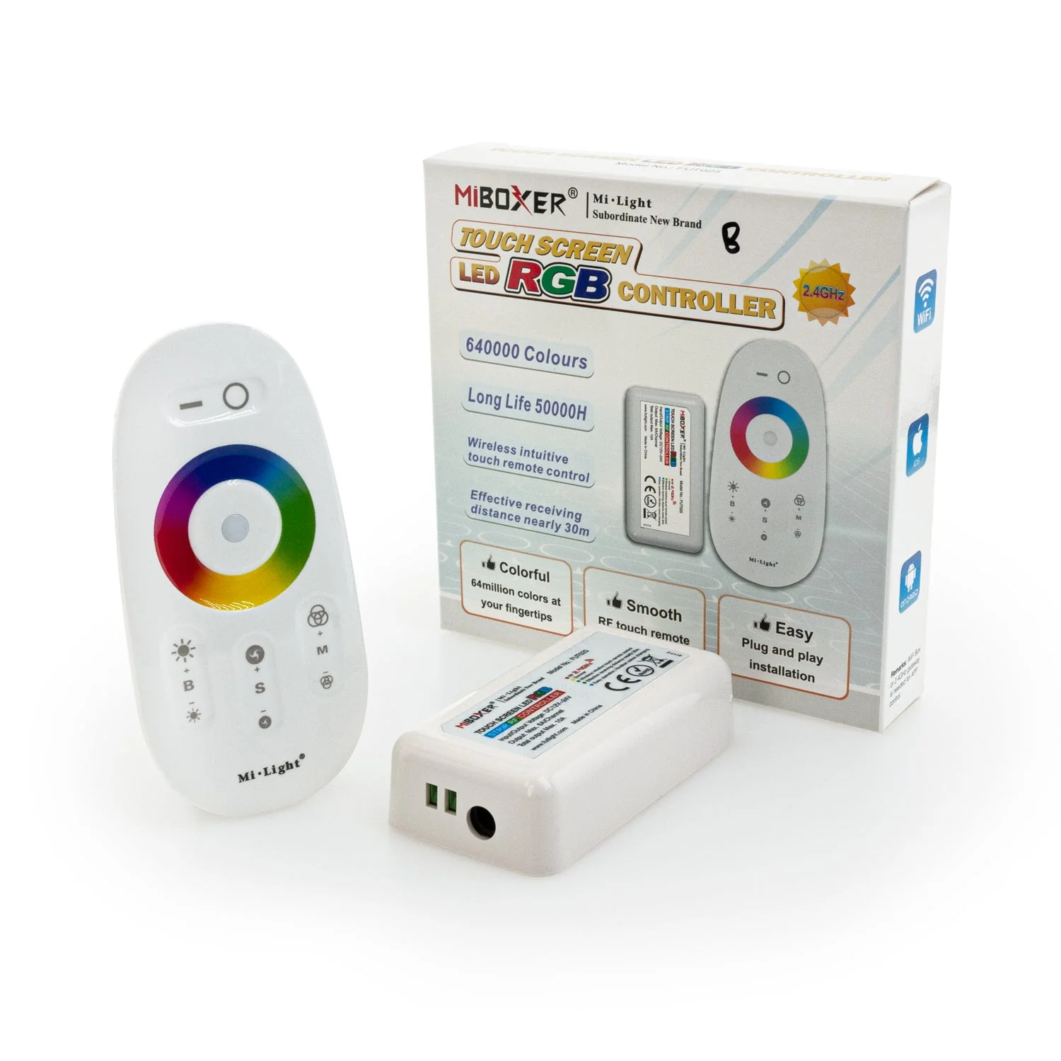 FUT025 Mi-Light Touch Screen LED RGB Controller 2.4GHz - Image 5