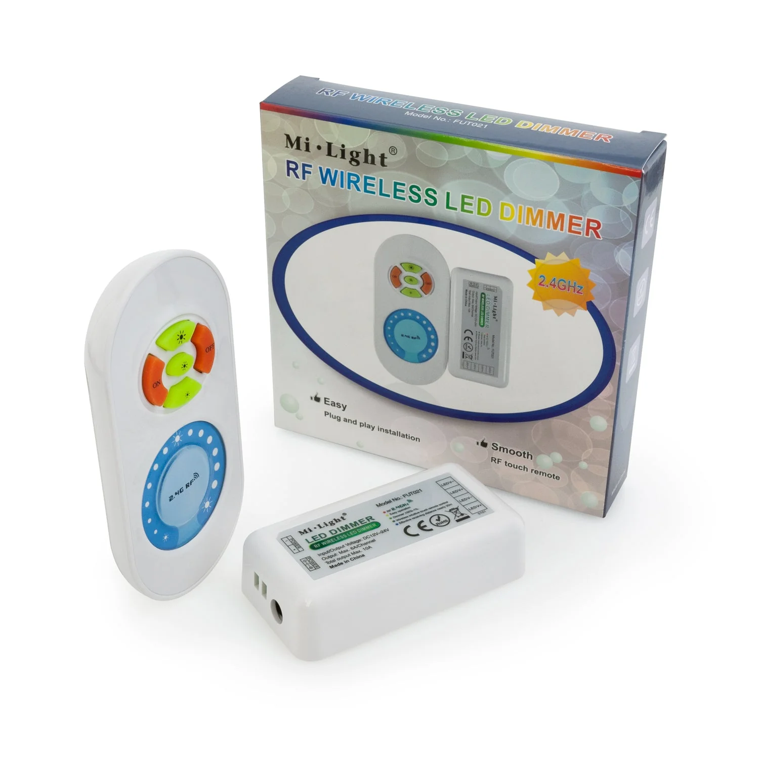 Mi-Light Touch Screen Single Color LED Dimmer 2.4GHz FUT021 - Image 2