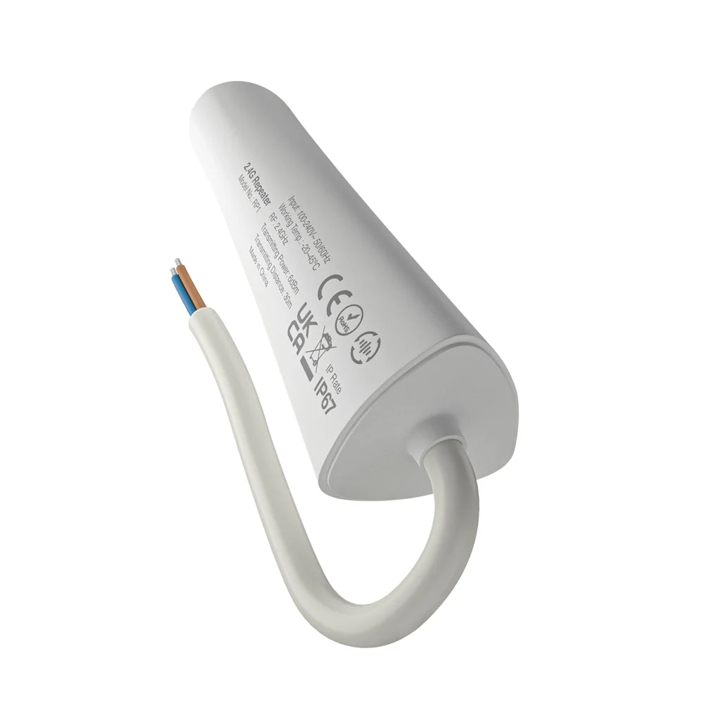 MiBoxer RP1 2.4G RF signal repeater with extension up to 30m for remote controls and receivers - Image 3