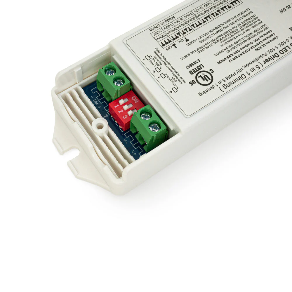 OTM-VPA20-DIP Selectable Constant Current LED Driver (5 in 1 Dimming) 250mA~700mA 3-42V 20W - Image 5