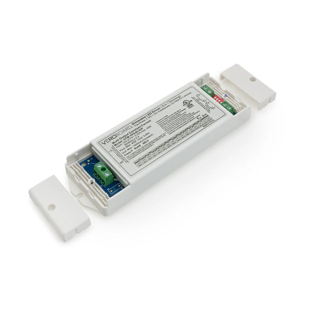 OTM-VPA40-DIP Selectable Constant Current LED Driver (5 in 1 Dimming) 300mA~1400mA 3-65V 40W - Image 4