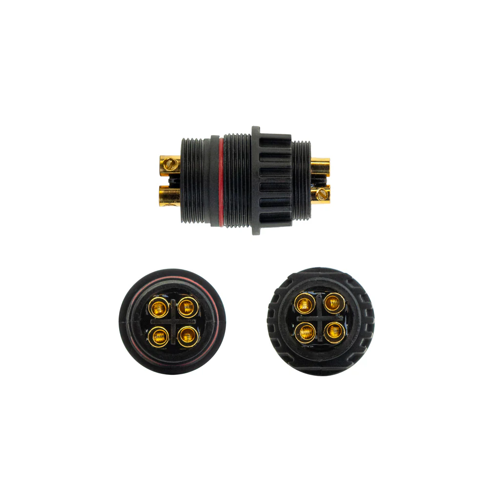Outdoor Waterproof 2 Way Screw Type Connection Four Contact (RGB) - Image 5