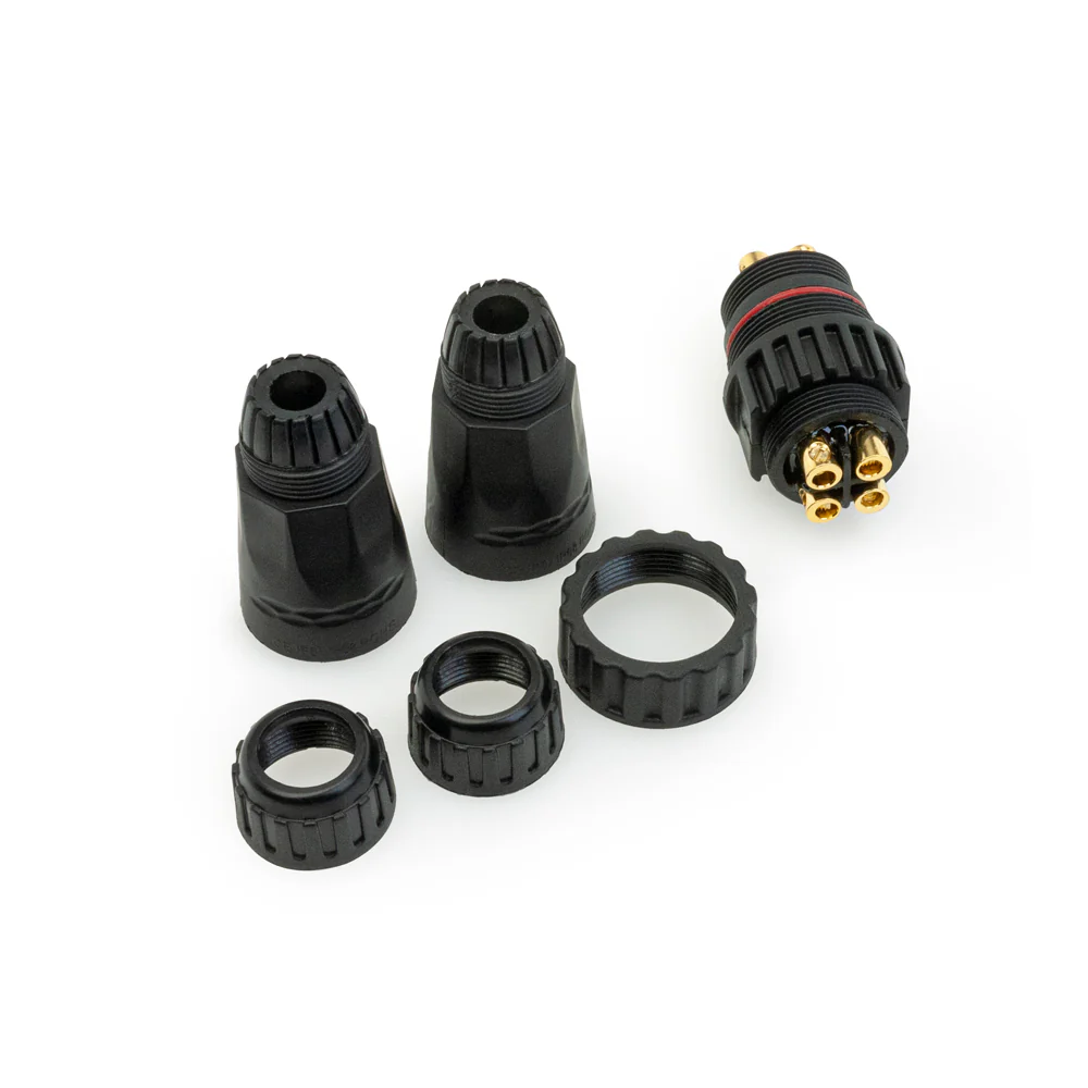 Outdoor Waterproof 2 Way Screw Type Connection Four Contact (RGB) - Image 6