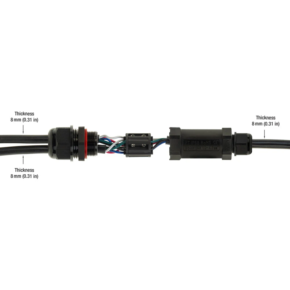 3W-YC-RGBW Outdoor Waterproof RGBW Connector Y Type - Image 4