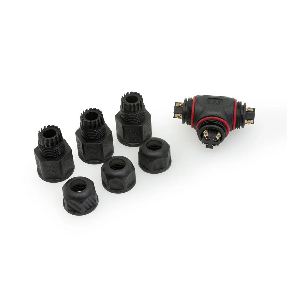 Outdoor(Waterproof) RGB T Shape screw type connector - Image 5
