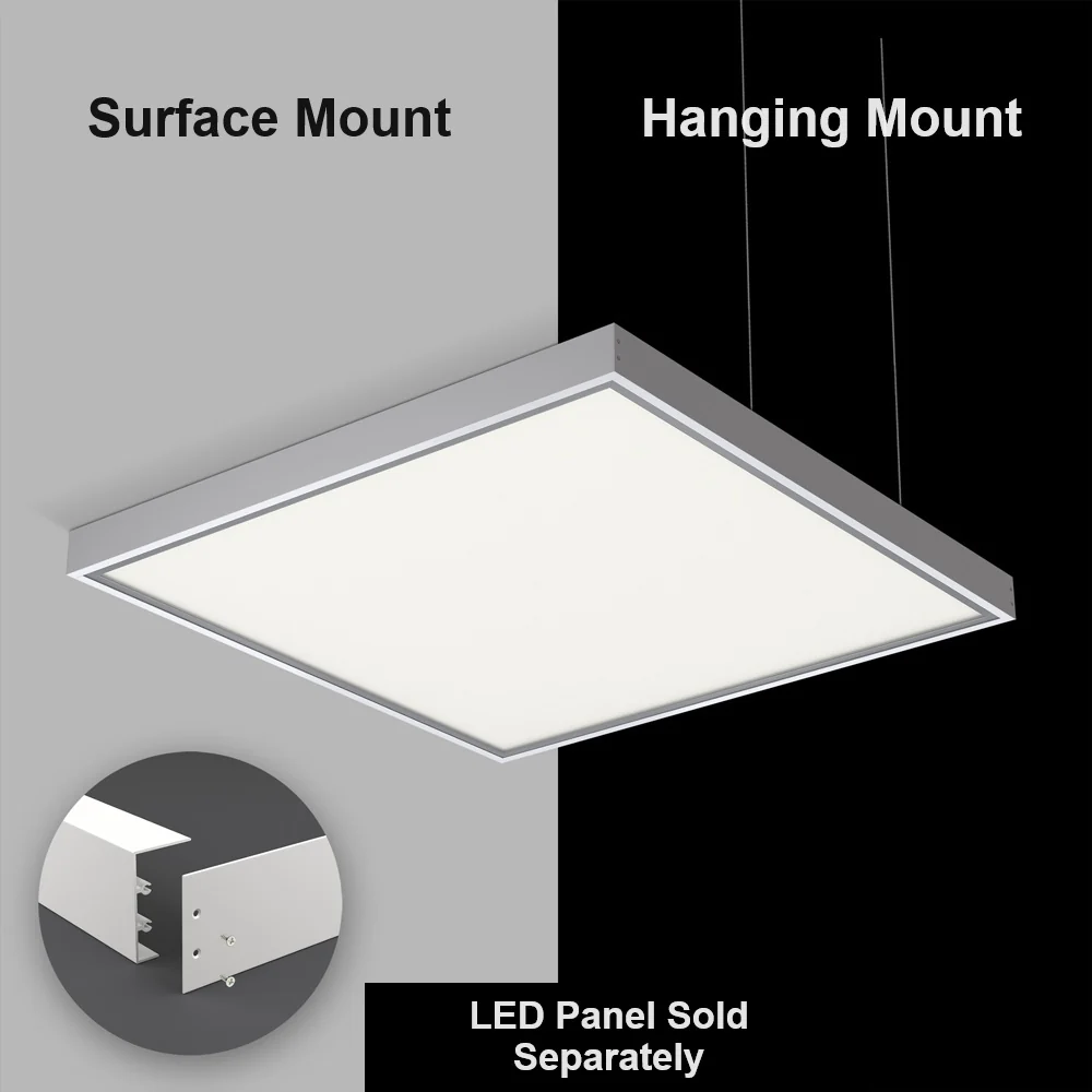 Panel Light Surface Mounting Bracket 2ft x 2ft - Image 2