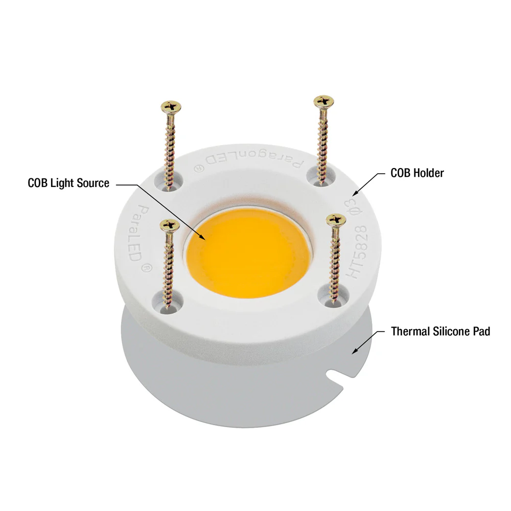 CDAC-80-5028-120V-27 COB Paragon LED Module with HT5828 LED Holder, 120V 30W 2700K - Image 4