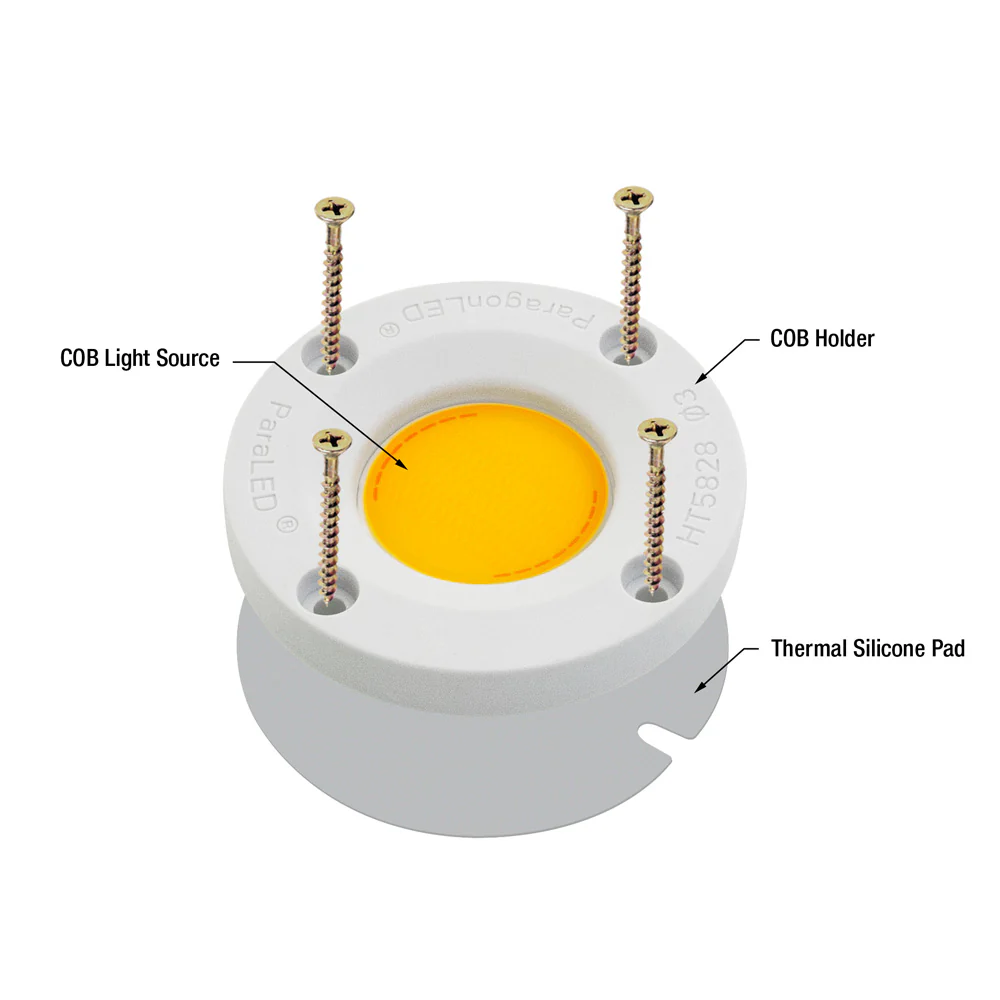 CDAC-136-5028-347-30 COB Paragon LED Module with HT5828 LED Holder, 347V 20W 3000K - Image 3
