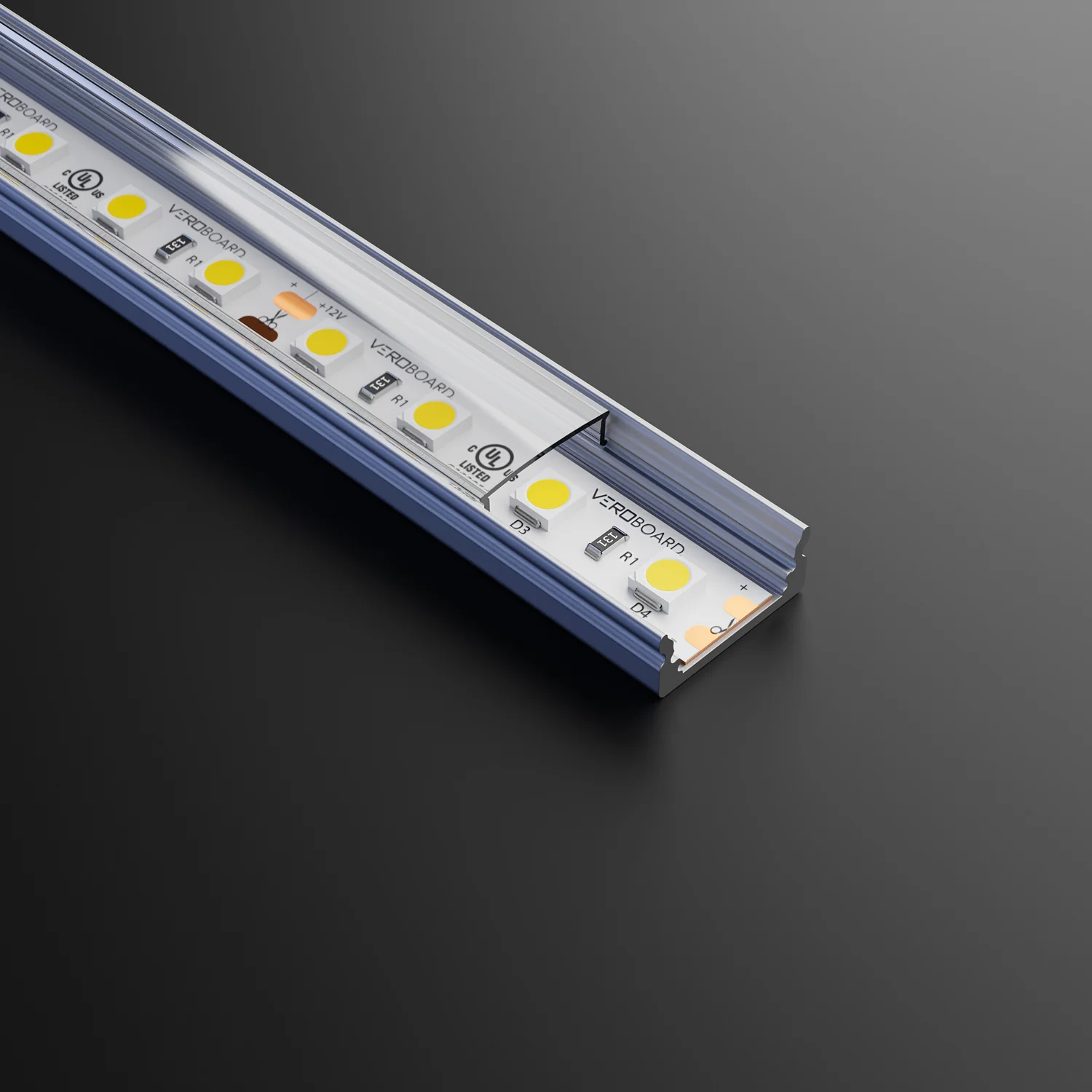 PC Clear Cover for Type 14 and Type 34A LED Channels, 3meter 118inches - Image 3