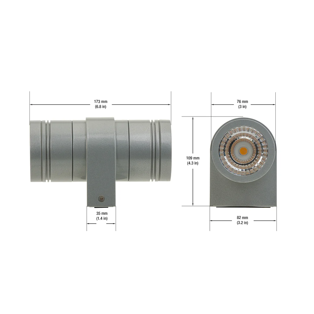 R7BB0227 Wall mounting Landscape light, 24V 19.7W 3000K(Warm White) - Image 2