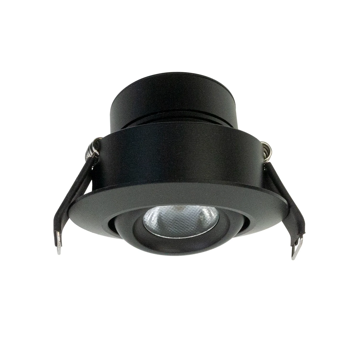 RD24-3W-30K-BK Round Downlight / Ceiling Light, 12V 3W Black - Image 4