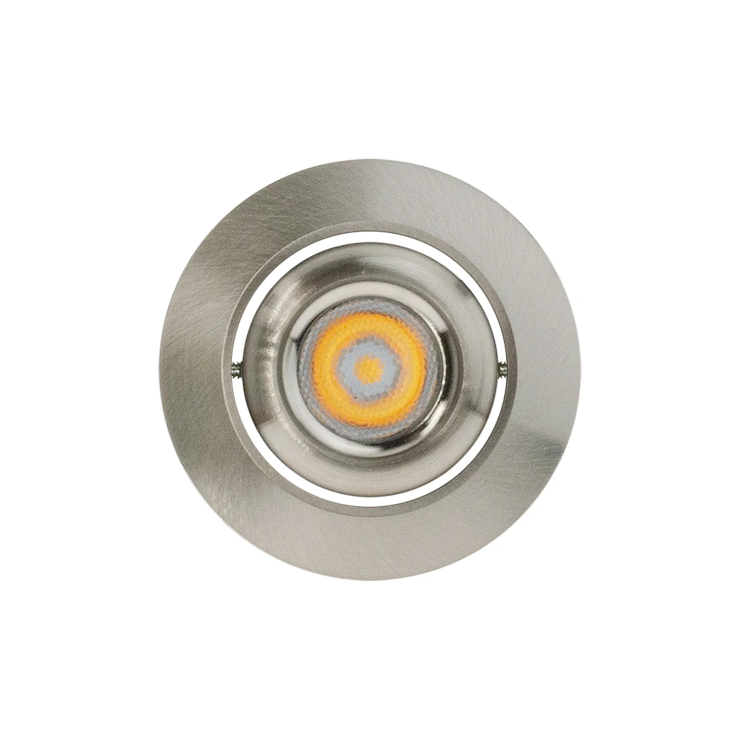 RD24-3W-30K-BN Round Downlight / Ceiling Light, 12V 3W Brushed Nickel - Image 3
