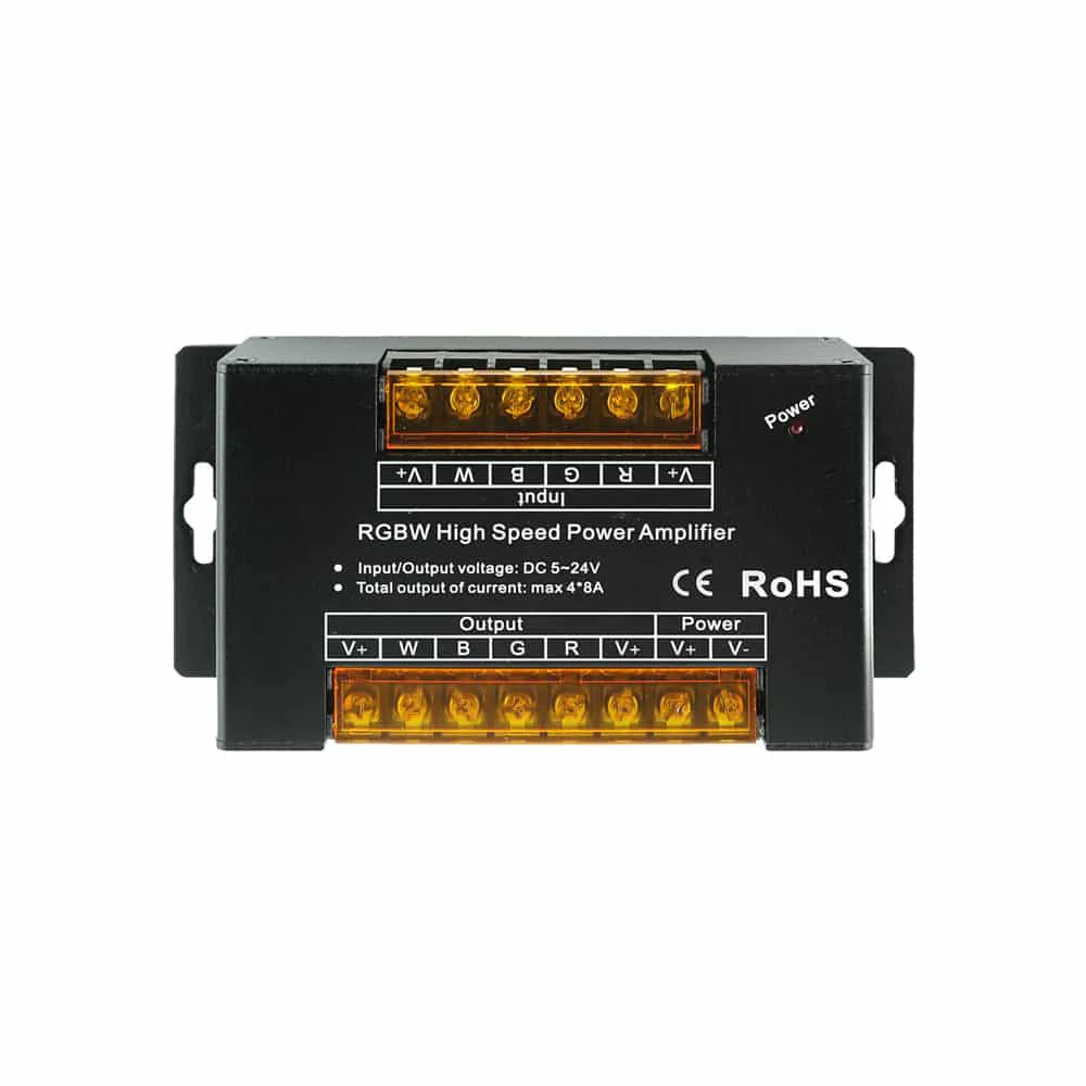 RGBW Amplifier High Speed Power 5-24V 8A/Channel for RGBW lights - Image 4