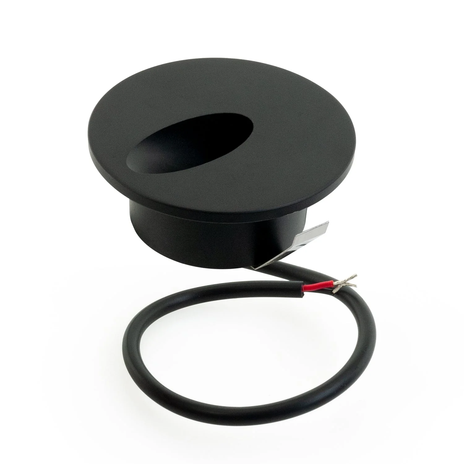 RD25-1W-3K-BK Round LED Step Light, 12V 1W 3000K(Warm White) - Image 4