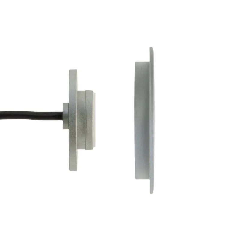 Round Outdoor Dimmable LED Step Light/ Pathway Light Flat Trim TYPE7 3000K, RGB - Image 3