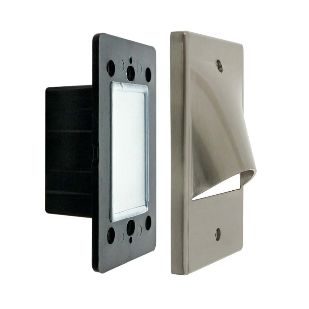 RT05HV Single Gang LED Step Light/ Pathway Light, 100-240V or 12V 2W 3000K(Warm White) - Image 4