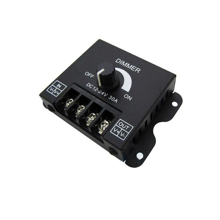 Single Color Dial LED Dimmer 30A - Image 2