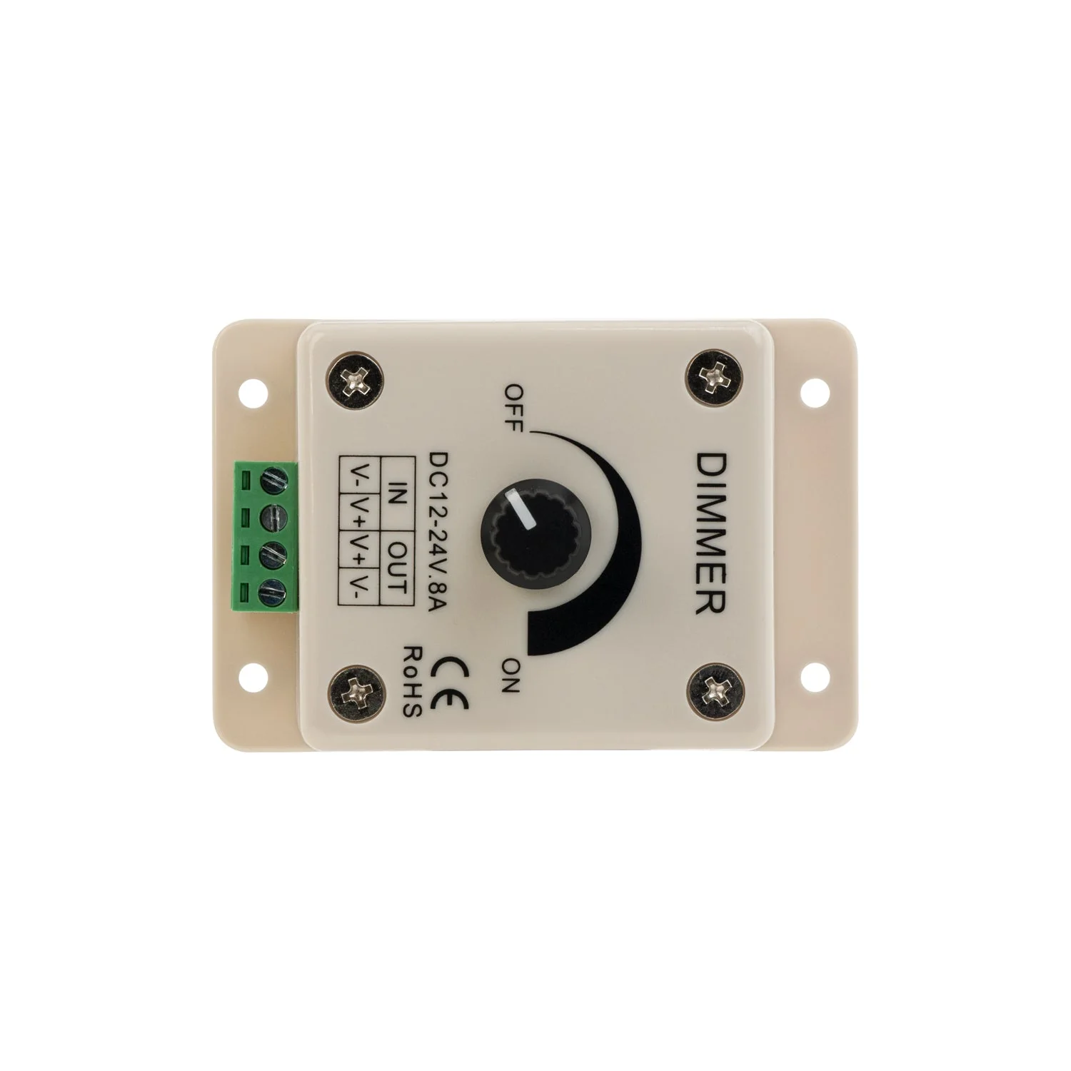 Single Color Dial LED Dimmer 8A - Image 4