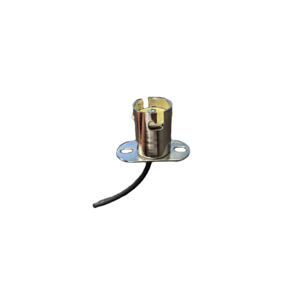 Halogen Bayonet Double Contact Socket w/bkt