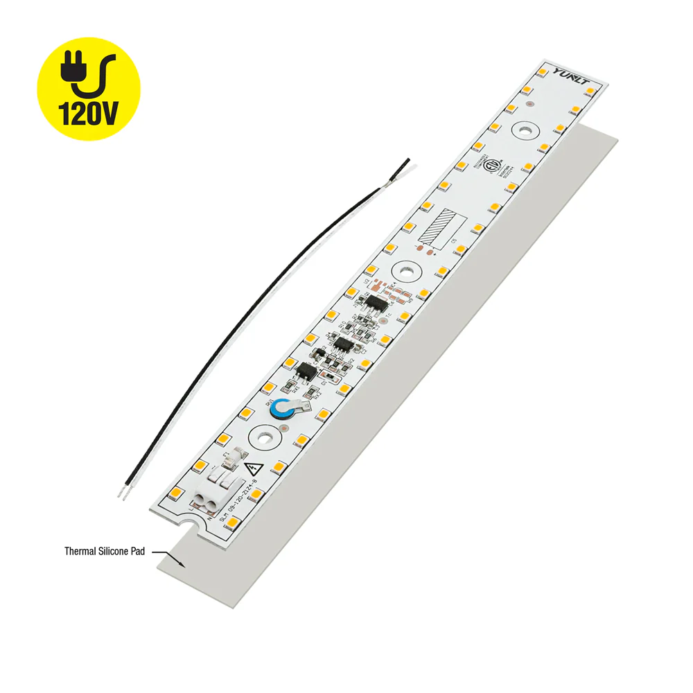 9 inch Slim LED Module Driverless Engine SLM 09-015W-930-120-S3-Z1B, 120V 15W 3000K(Warm White) - Image 5