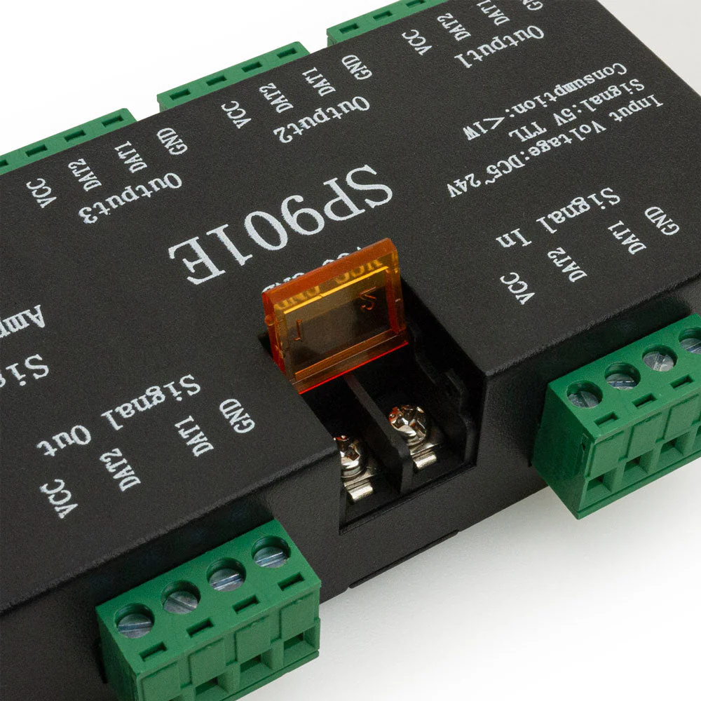 SP901E LED Pixel SPI Signal Amplifier Repeater Addressable LED Strip and Dream Color Programmable LED Matrix Panel, 5V~24V - Image 4