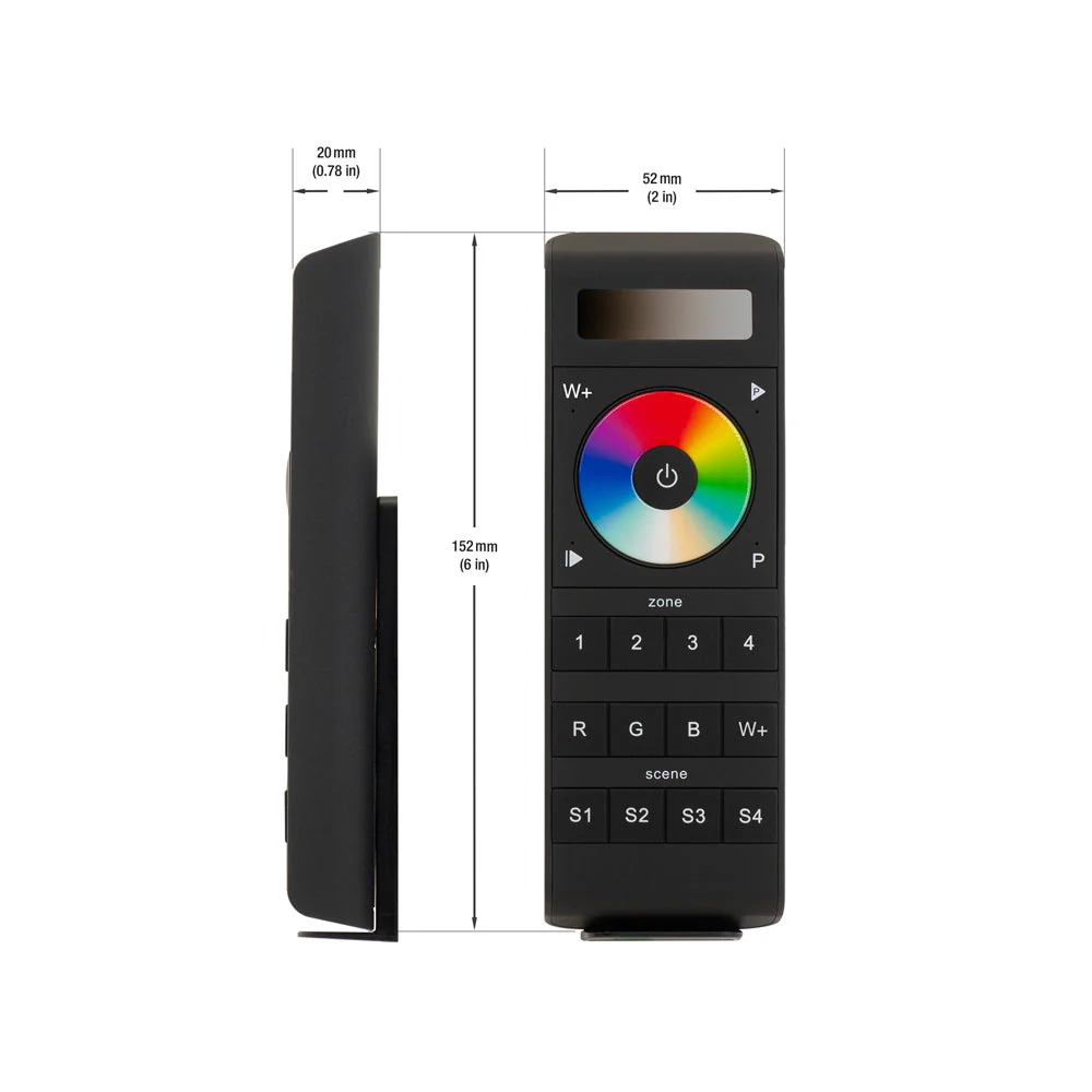 SR-SPI-OLED(WiFi) DMX LED Light Receiver with SR-2858Z4 Remote Controller, 5-24V DC - Image 2
